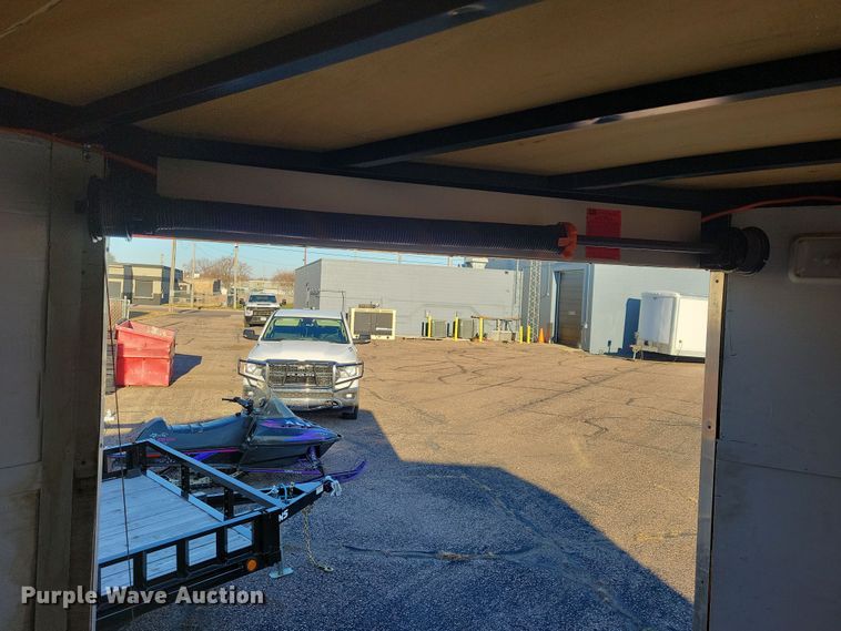 image for item OH9422 2004 DCT enclosed snowmobile trailer