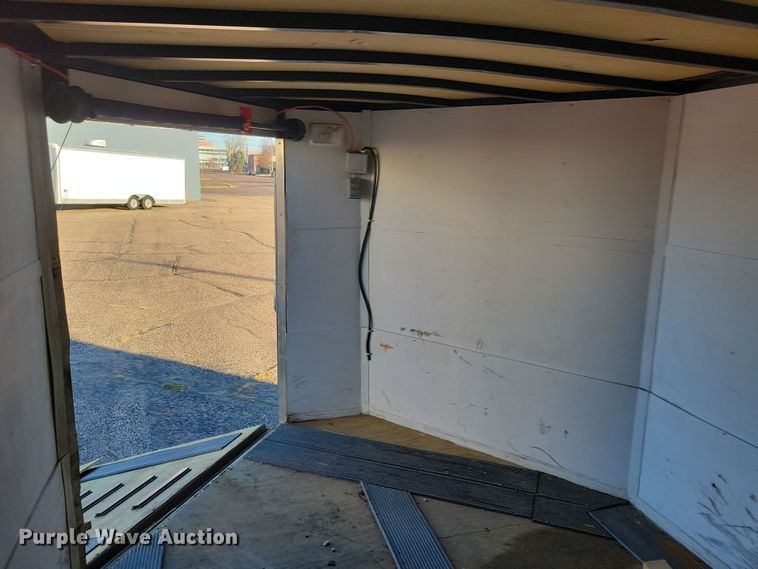 image for item OH9422 2004 DCT enclosed snowmobile trailer