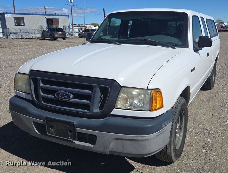 image for item YA0318 2005 Ford Ranger SuperCab pickup truck