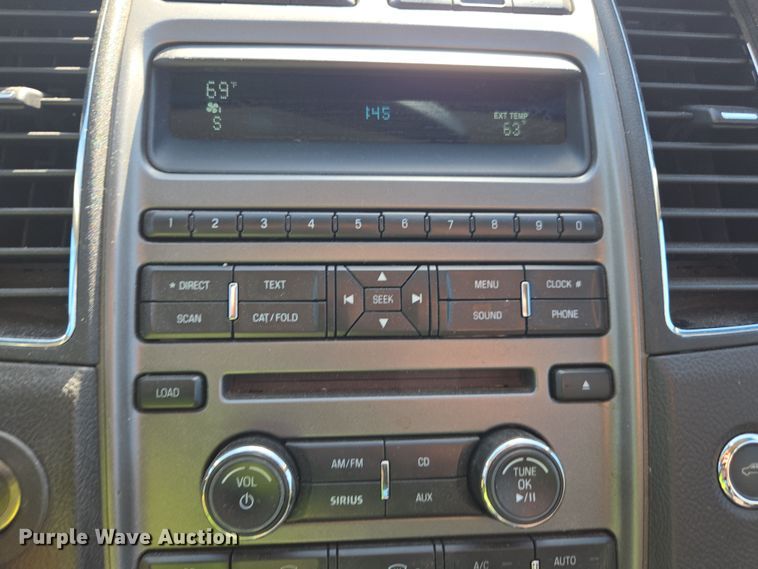 image for item YA0334 2012 Ford Taurus SEL 