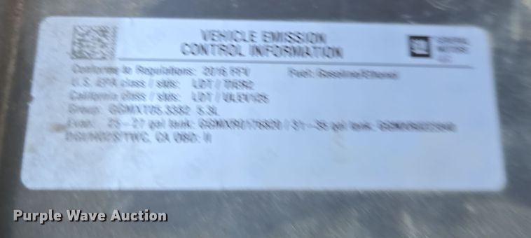 image for item YA0335 2016 Chevrolet Tahoe LS SUV