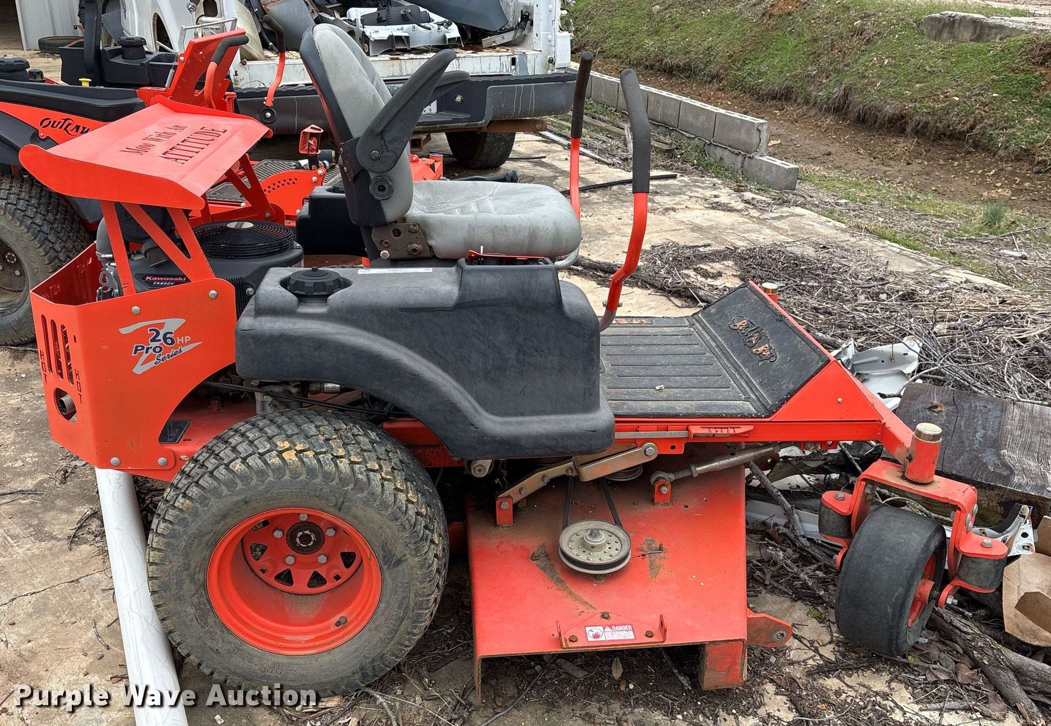 2008 Bad Boy Z 26HP Pro Series ZTR lawn mower in Hugo, OK | Item