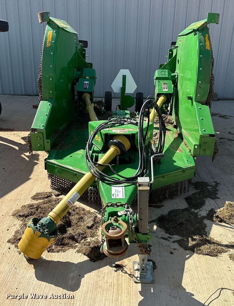 image for item DL1078 2022 John Deere FC15R batwing rotary mower