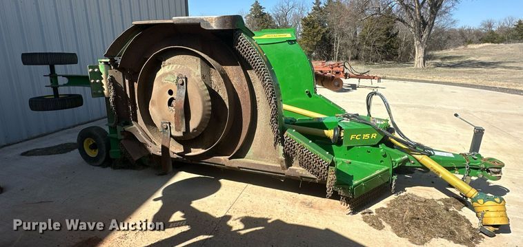 image for item DL1078 2022 John Deere FC15R batwing rotary mower