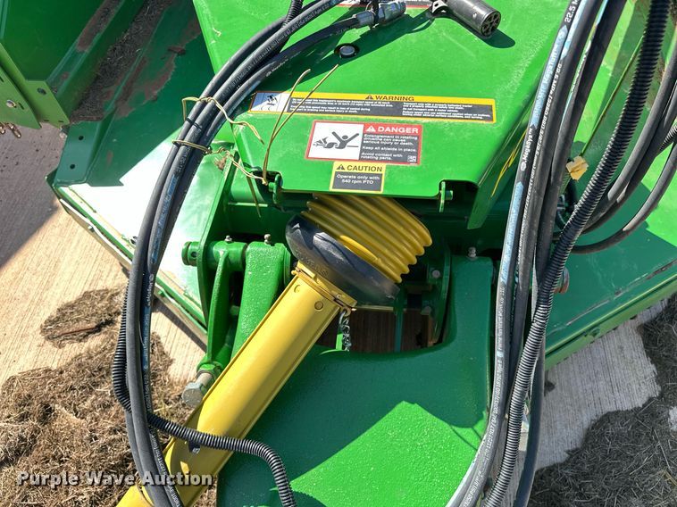 image for item DL1078 2022 John Deere FC15R batwing rotary mower