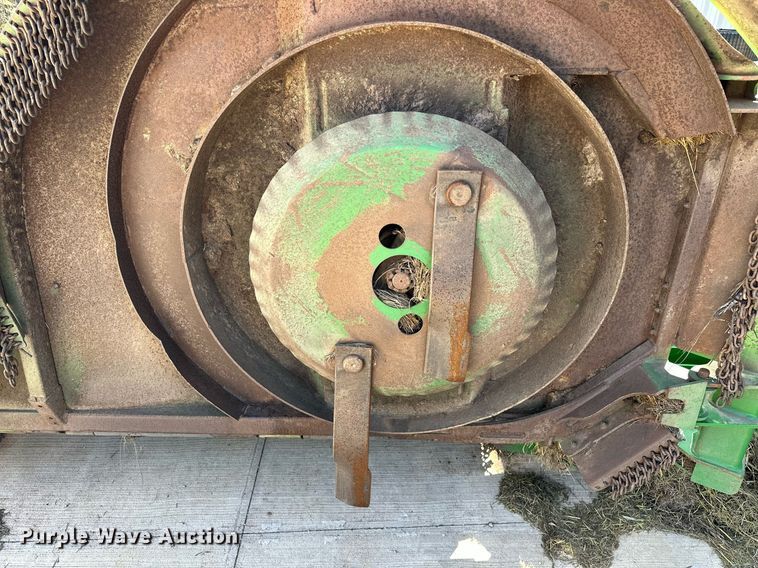 image for item DL1078 2022 John Deere FC15R batwing rotary mower