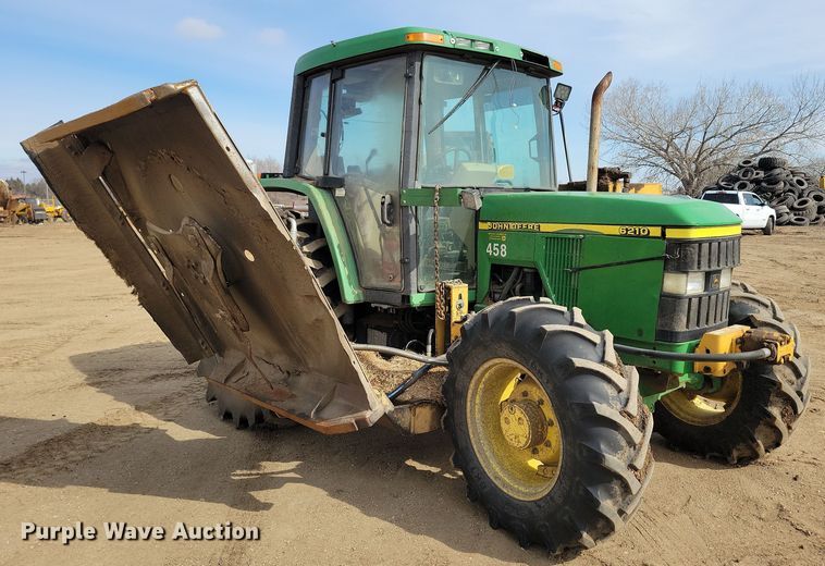 image for item DN3703 1999 John Deere  6210 MFWD tractor