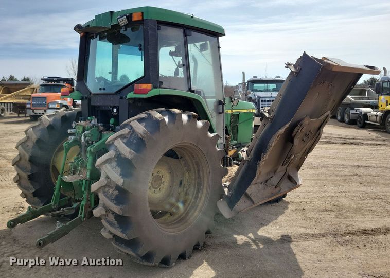 image for item DN3703 1999 John Deere  6210 MFWD tractor