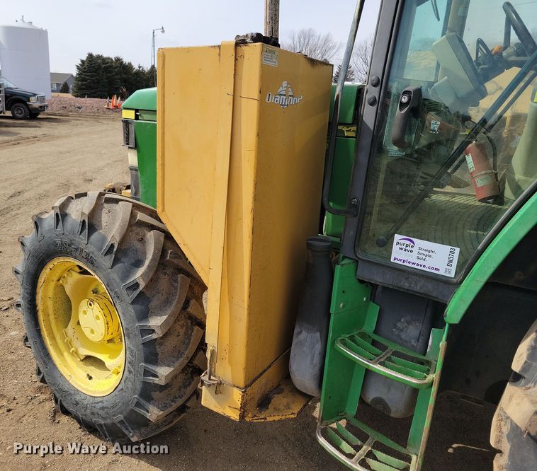 image for item DN3703 1999 John Deere  6210 MFWD tractor