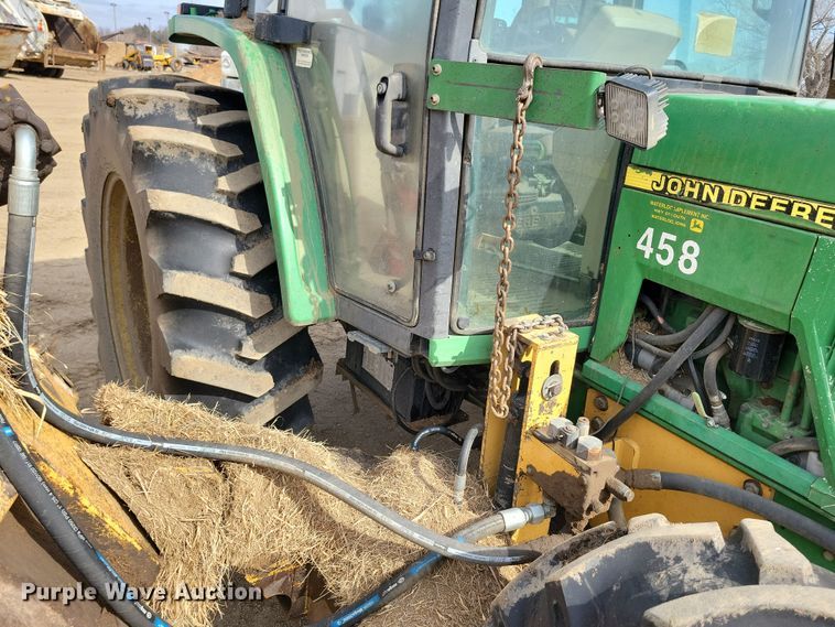 image for item DN3703 1999 John Deere  6210 MFWD tractor