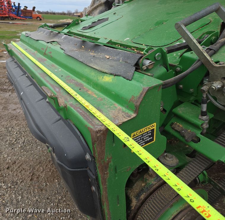 image for item DP6200 2007 John Deere 9860 STS RWA combine