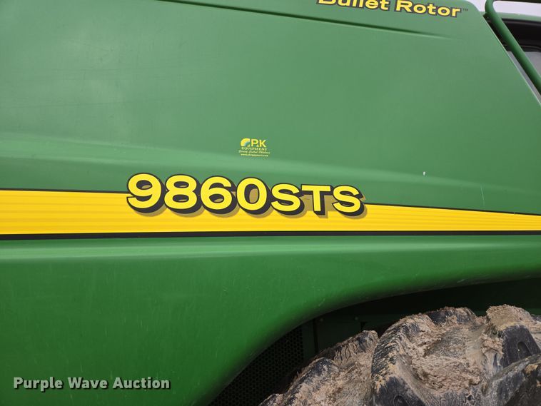 image for item DP6200 2007 John Deere 9860 STS RWA combine