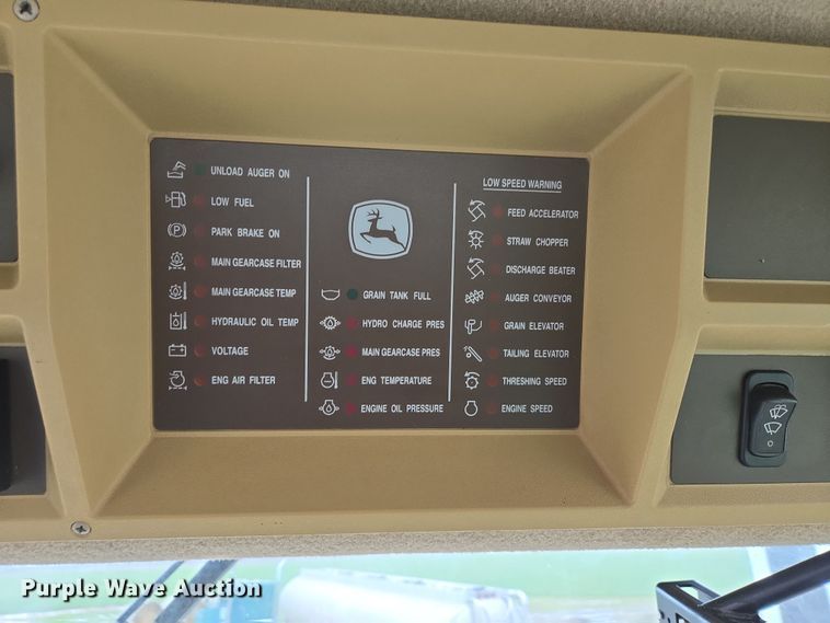 image for item DP6200 2007 John Deere 9860 STS RWA combine