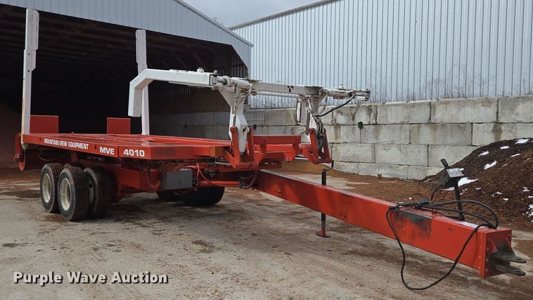 image for item DP6201 Mountain View Equipment MVE 4010 bale stacker