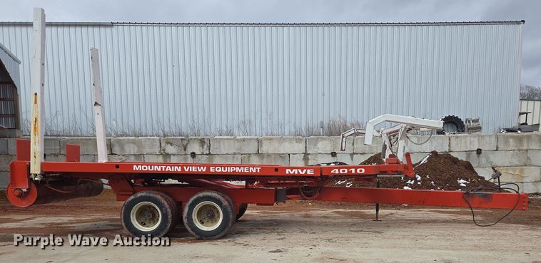 image for item DP6201 Mountain View Equipment MVE 4010 bale stacker