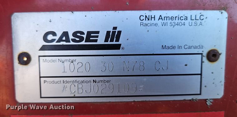 image for item DT7629 2006 Case 1020 30 N78 CJ flex head