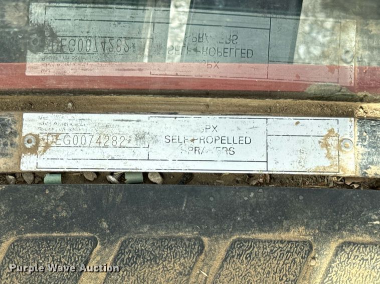 image for item DU3359 2013 Case IH Patriot 3330 sprayer