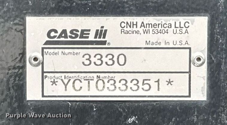 image for item DU3359 2013 Case IH Patriot 3330 sprayer