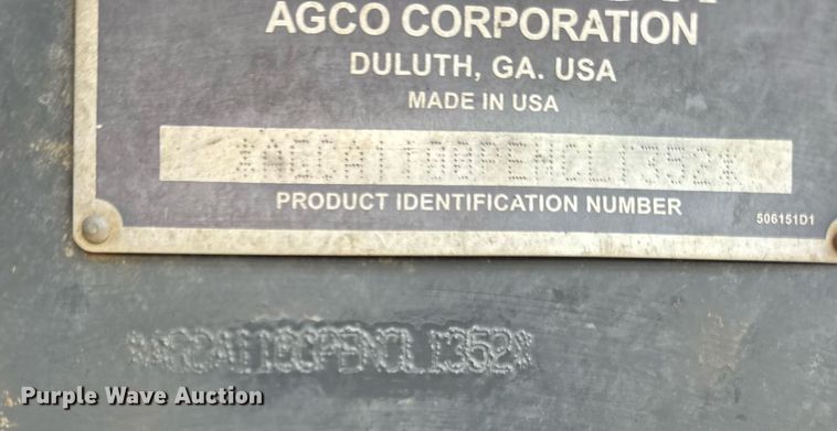 image for item DU3360 2012 Rogator RG1100 sprayer