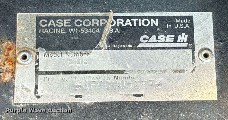 image for item DV1850 Case FLX4300 applicator cab and chassis