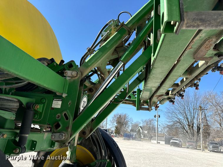 image for item DV1857 2012 John Deere 4630 sprayer