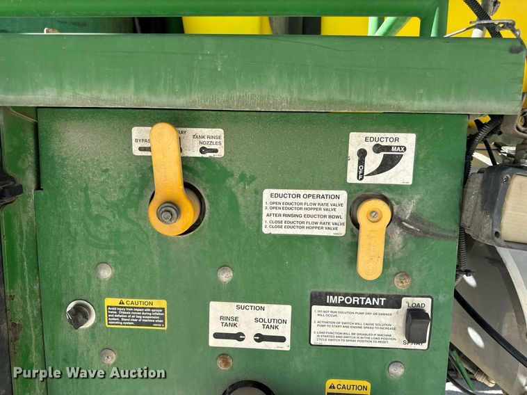 image for item DV1857 2012 John Deere 4630 sprayer