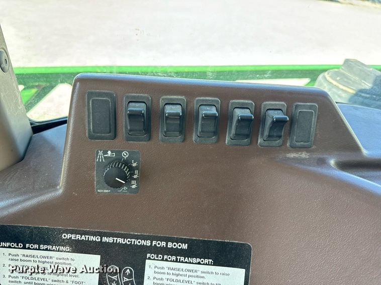 image for item DV1857 2012 John Deere 4630 sprayer