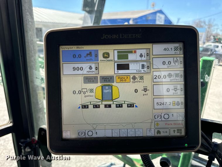 image for item DV1857 2012 John Deere 4630 sprayer