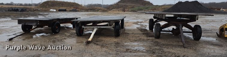 image for item EH8680 (3) hay wagons