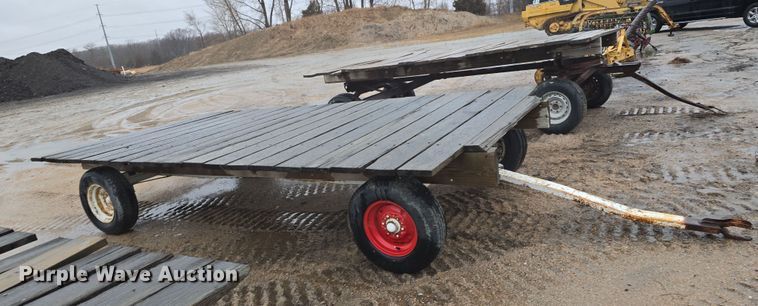 image for item EH8680 (3) hay wagons