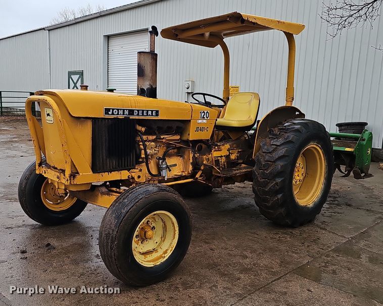 image for item EH8686 1980 John Deere 401C tractor