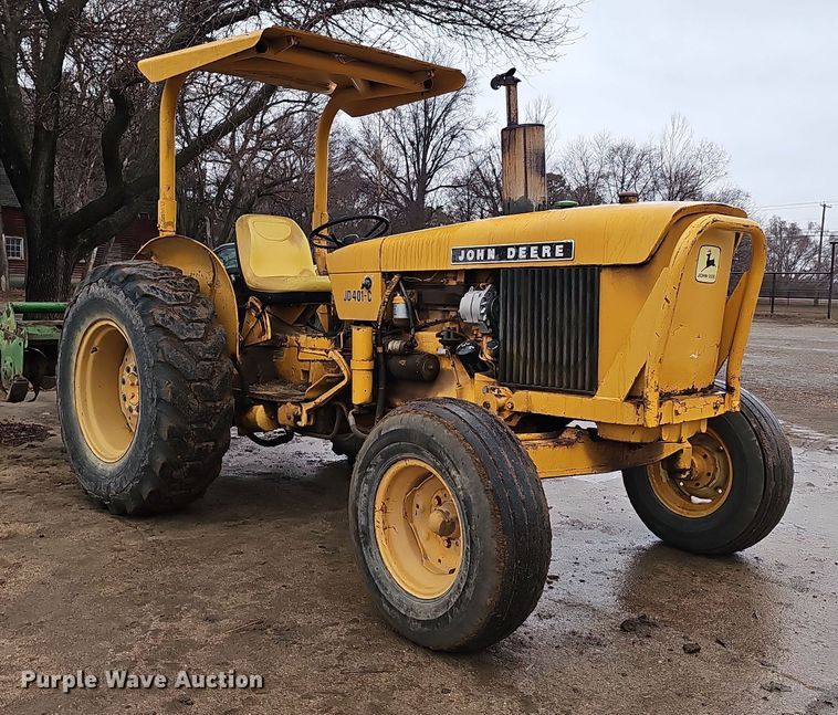 image for item EH8686 1980 John Deere 401C tractor