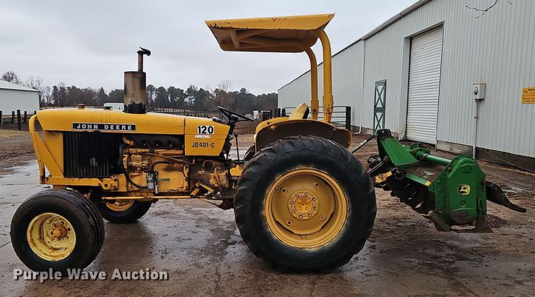 image for item EH8686 1980 John Deere 401C tractor