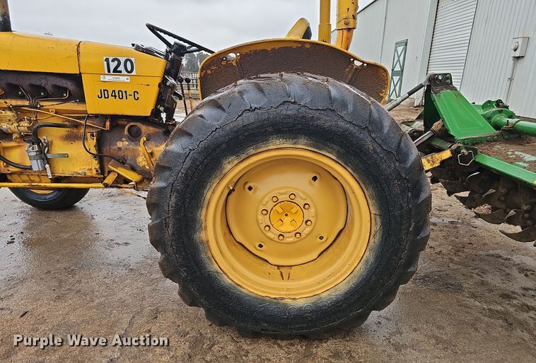 image for item EH8686 1980 John Deere 401C tractor