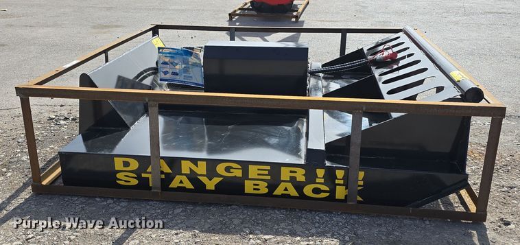 image for item EH8726 2024 Mower King SSRC skid steer rotary mower