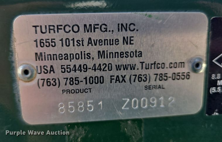 image for item EH8736 Turfco TriWave 60 overseeder