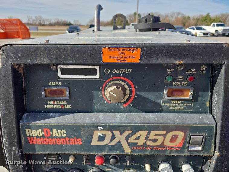 image for item EH8743 Red-D-Arc Welderentals DX450 welder/generator