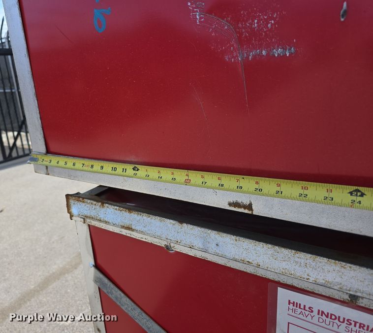 image for item EH8745 2024 Hills Industrial W50*L80*H26FT truss arch storage shelter 