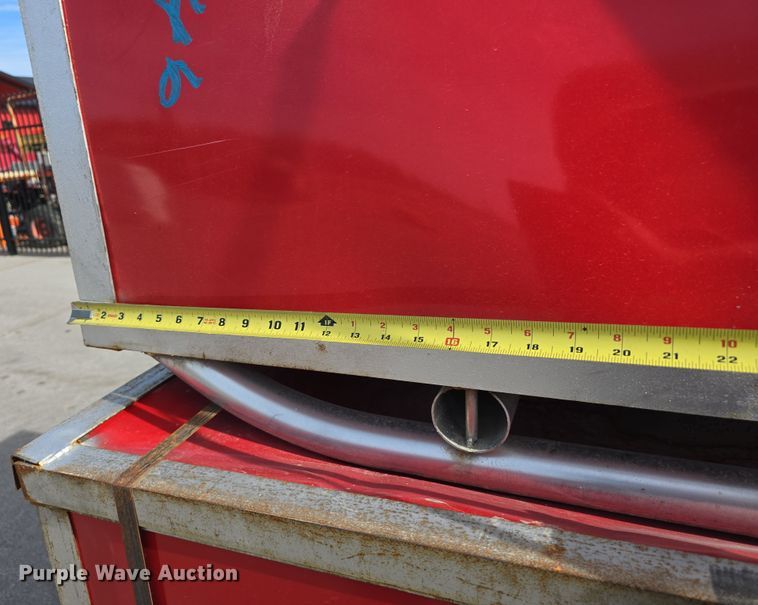 image for item EH8745 2024 Hills Industrial W50*L80*H26FT truss arch storage shelter 