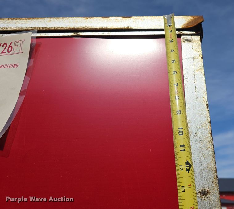 image for item EH8745 2024 Hills Industrial W50*L80*H26FT truss arch storage shelter 