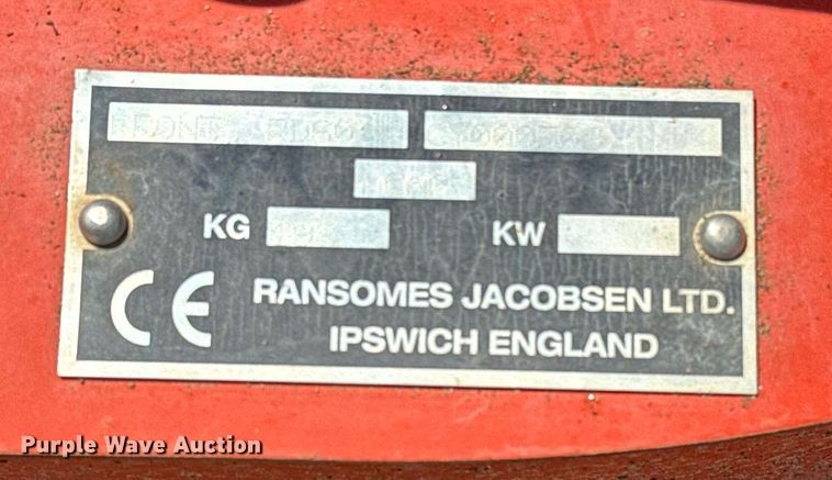 image for item EJ3509 Jacobsen HR6010 lawn mower