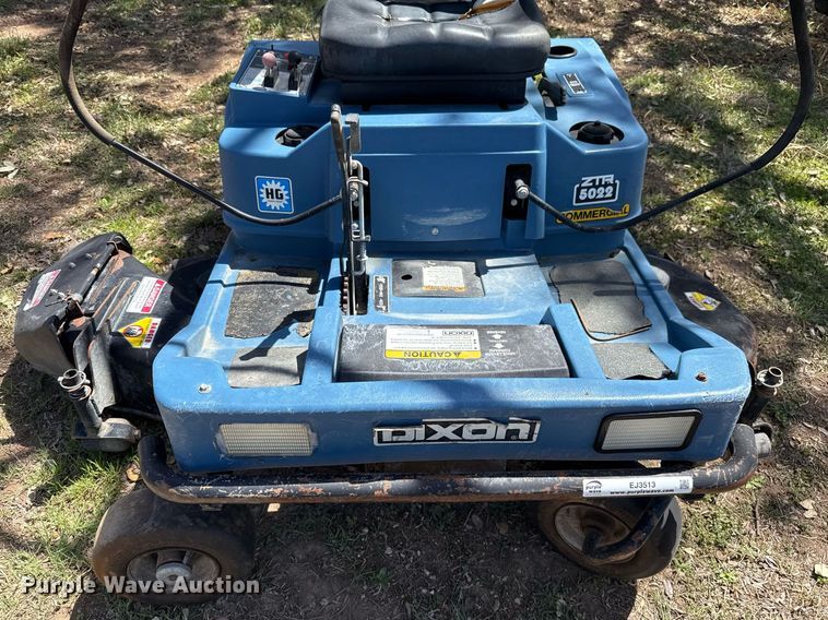 image for item EJ3513 Dixon ZTR 5022 ZTR lawn mower