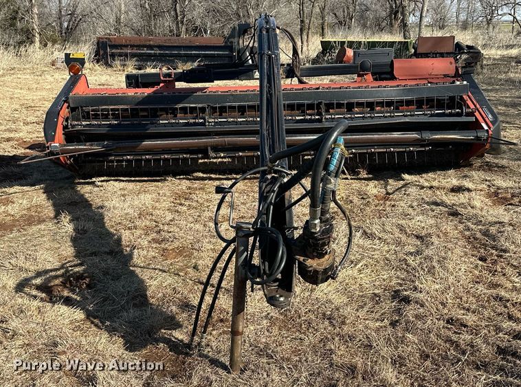 image for item EK0435 Hesston 1265T swather / windrower