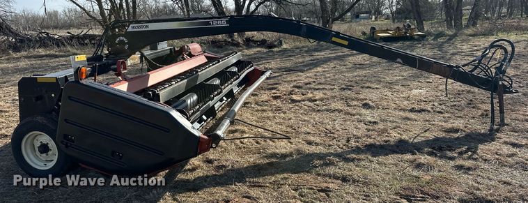 image for item EK0435 Hesston 1265T swather / windrower