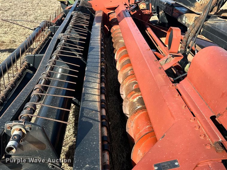 image for item EK0435 Hesston 1265T swather / windrower