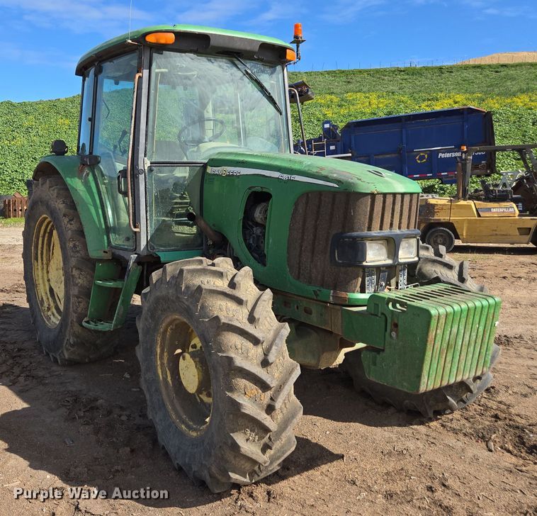 image for item EN6009 2004 John Deere 6415 MFWD tractor