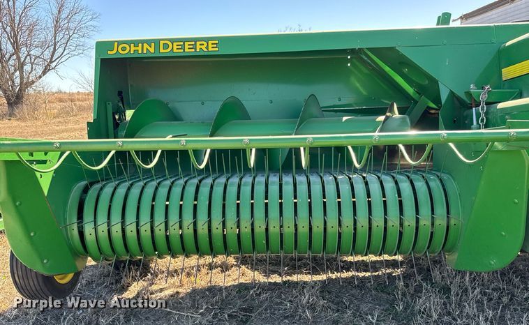 image for item EQ1120 2007 John Deere 348W small square baler