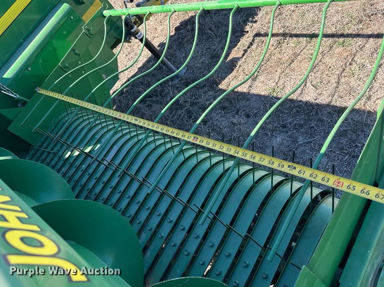 image for item EQ1120 2007 John Deere 348W small square baler