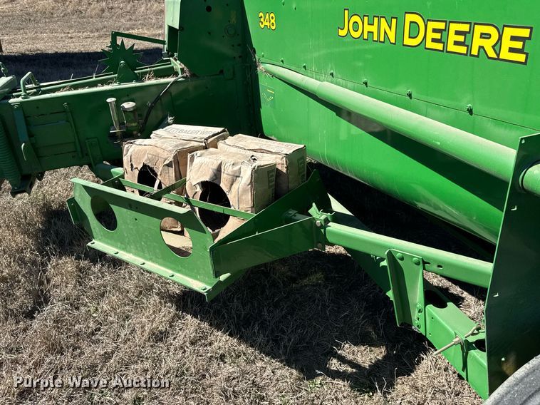 image for item EQ1120 2007 John Deere 348W small square baler