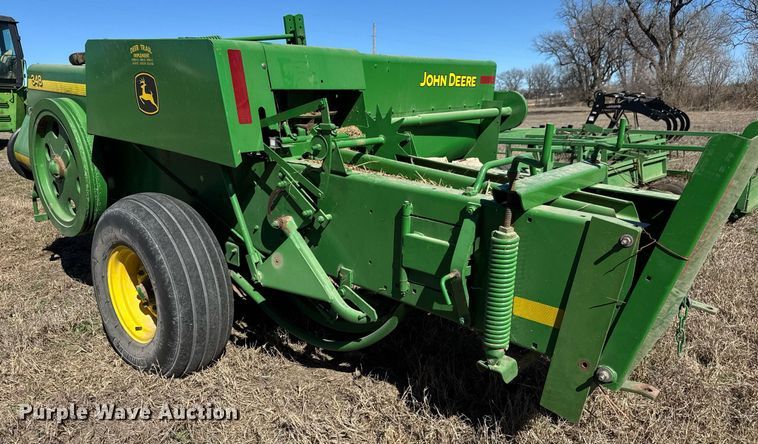image for item EQ1120 2007 John Deere 348W small square baler